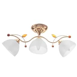 Люстра стельова Brille в зал E27 60W G (LK-619C/3)