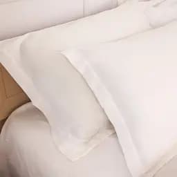 Комплект постільної білизни MirSon Tencel №01 White 175х210 (2200009368455) - мініатюра 5
