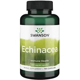 Ехінацея Swanson Echinacea 400 мг 100 капсул (100-29-9112808-20)