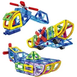 Конструктор Limo Toy 5001 магнітний - Військова техніка 96 елементів - мініатюра 3