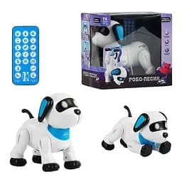 Собачка на радиоуправлении, на украинском языке, звуки, сказки, песни, мелодии, свет, трюки, TK-02490