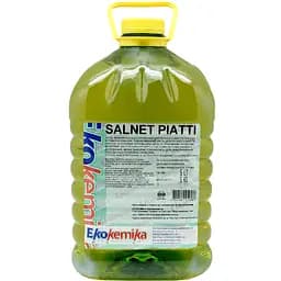 Концентрований засіб для ручного миття посуду Ekokemika Salnet Piatti Лимон 5 л