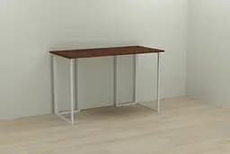 Компьютерный стол Ferrum-decor Ханна 75x140x60 белый ДСП Венге 16мм (FRD-106140)