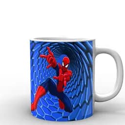 Кухоль GeekLand Людина-Павук Spider-Man мультфільм SM.02.018 330 мл білий - мініатюра 3