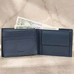 Чоловіче портмоне Tony Perotti натуральна шкіра Cortina 5012 navy (90202) Темно-синє - мініатюра 6