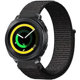 Нейлоновий ремінець Primo для годинника Samsung Gear Sport SM-R600 Black