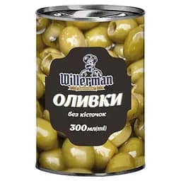 Оливки зелені Willerman б/к 300 мл
