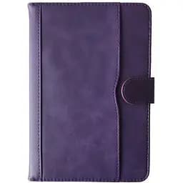 Універсальний чохол Grand для планшета 7 підставка книжка з кишенею фіолетова