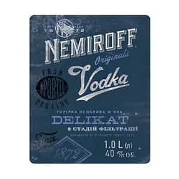 Горілка особлива Nemiroff Originals Делікат м'яка 40% 1 л - мініатюра 4