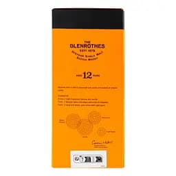 Віскі Glenrothes 12 yo Speyside Single Malt Scotch Whisky 40% 0.7 л у подарунковій упаковці - мініатюра 3
