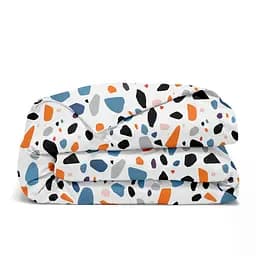 Дитяча постільна білизна в ліжечко GEMSTONES CS6, помаранчевий (StoneOrangeBlueWhite_Sky_140) - мініатюра 4