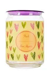 Набір банок Luminarc Plano Colorful Hearts з кришками, 3 шт. (6529062) - мініатюра 3