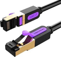 Патч-корд Vention CAT 7 SFTP Ethernet rj-45 - rj-45 8 жил 0.5 м Black (ICDBD)