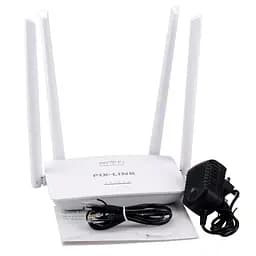Маршрутизатор Pix-Link X300S2 300Мбіт/с 2.4ГГц Білий (BNSWSW020403W 5504) - мініатюра 4