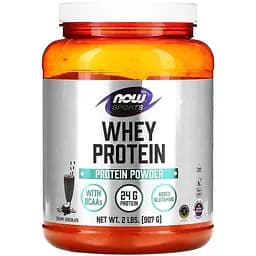 Сывороточный протеин Now Whey Protein Sports Сливочный шоколад 907 г