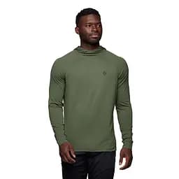 Худой мужской Black Diamond M LS Alpenglow Hoody S Оливковый