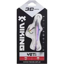 Балансир Viking Fishing Yeti Ice Jig 75mm 36.0g #1 Blue Glam - мініатюра 2