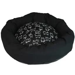 Лежак для собак та котів Croci NELSON 60 см (чорний)