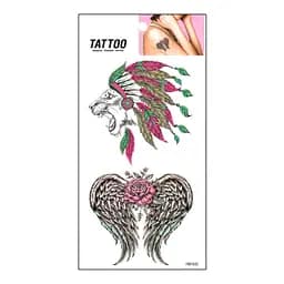 Тимчасове татуювання Лев - Крила Tattoo 1020-HM1642