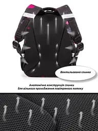 Ортопедичний шкільний рюкзак 6 в 1 для дівчинки School Standard 38х30х18 см з Kurumi для молодших класів (SET 170-67) - мініатюра 11