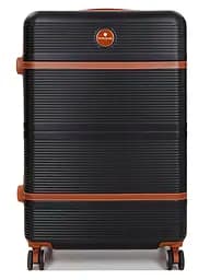Валіза велика L ABS-пластик Worldline Airtex 629 76×52×30см 110л Чорний - мініатюра 3