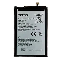 Аккумулятор оригинал Tecno Spark 6 Go/ Camon 15/ Spark 5 Pro (BL- 49FT)