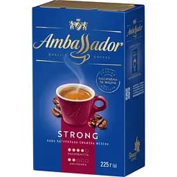 Кава мелена Ambassador Strong, 225 г (854224)
