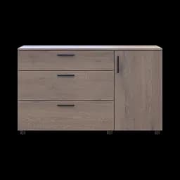 Комод Doros Торн Кремона Канноло 3Ш/1Д 135х51.6х80 (41510177) - мініатюра 6