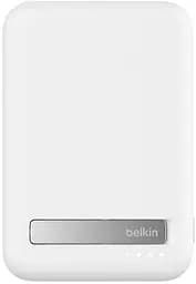 Акумулятор портативний літій-іонний Power Bank 8000мА·год 15Вт Magnetic Qi2 білий Belkin teh0014764