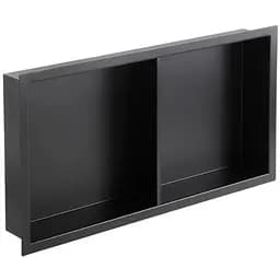 Полка в ванную Mixxus Premium Niche-0103 Black MI6682, Черный