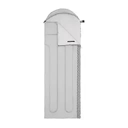 Спальний мішок з капюшоном Naturehike L250 NH21MSD07 (9°C) правий (Сірий) - мініатюра 2