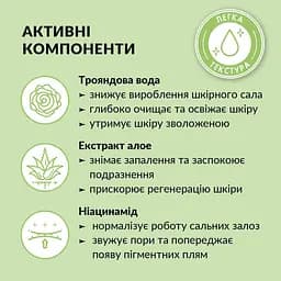 Тонер для обличчя Tink матувальний Трояндова вода-Екстракт алое 200 мл - мініатюра 5