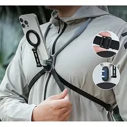 Тримач для смартфона Telesin Neck Mount MagSafe MNM-002-Y [134723] - мініатюра 2