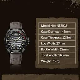 Чоловічий наручний годинник Naviforce Fortune - мініатюра 7