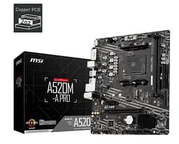 Материнcька плата A520M-A PRO sAM4 MSI teh0024986 - мініатюра 5