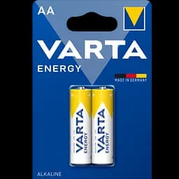 Батарейка Varta Energy AA Alkalin Bli 2 шт. (4106229412)