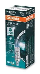 Галогенова лампа Osram H1 12V 55W P14.5s Cool Blue Intense Next Gen +100% 1 лампа (64150CBN) - мініатюра 2