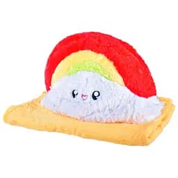 Мягкая игрушка+плед MP03 Радуга 38 см, плед 80*120 см