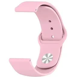 Ремінець Silicone 22 mm Watch Gear S3/Watch 46 mm/Xiaomi Amazfit Рожевий