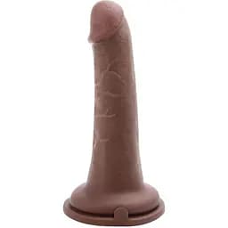 Фалоімітатор Me You Us Silicone Ultra Cock 6.5 in 16.5 см (коричневий)