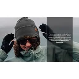 Водонепроникна шапка DexShell onesize 56-58 см графітова сіра - мініатюра 2