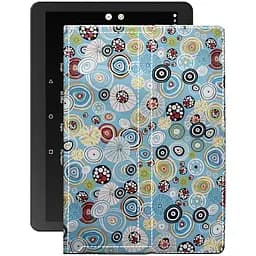 Чохол StatusCASE з екошкіри для планшету Pixus Ride 9.6 Кола-кольорові