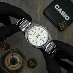 Чоловічий годинник Casio MTP-1302D-7A2 Сріблястий ( AT1141-0311 ) - мініатюра 3