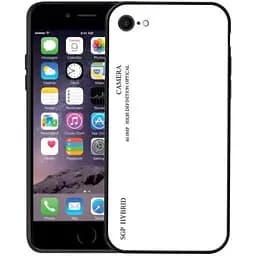 Чохол бампер Primo Gradient Glass для Apple iPhone 7 / iPhone 8 / SE 2020 / SE 2022 White