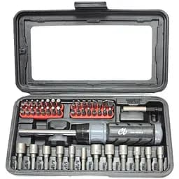 Набір викруткових біт і торцевих головок Specialist+ з тріскачкою MG 46 шт. (24/2-046)