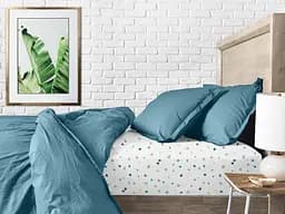 Набір наволочок Cosas Azure 40х60 см бірюзовий (SetPillow_RanforsSky_40х60) - мініатюра 4