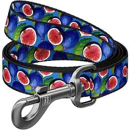 Поводок для собак Waudog Nylon нейлоновый, рисунок "Инжир"