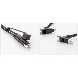 Кабель Rolling Square inCharge XL 30 см чорний (XLS01R) - мініатюра 4