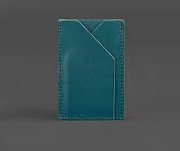 Женский кожаный кард-кейс 8.0 зеленый