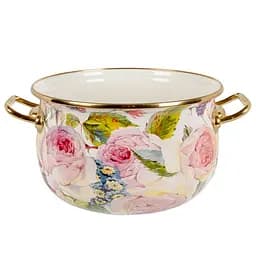 Каструля емальована Elmani з кришкою, 3,8 л, діаметр 20см, висота 12 см (763-004) - мініатюра 2
